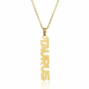 "Emma" Taurus Gold Necklace April 20 - May 20